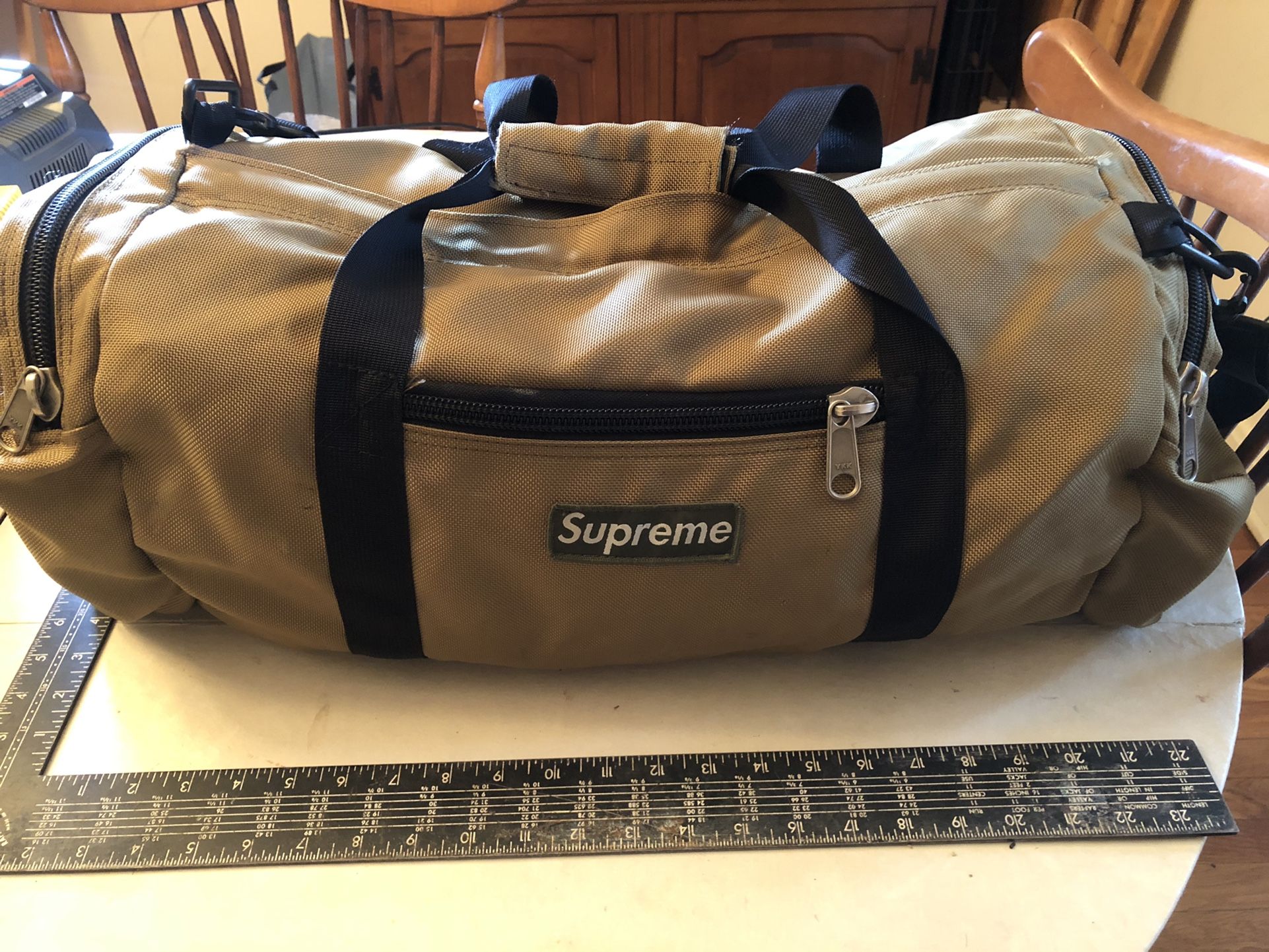Vintage Supreme Box Logo Duffel Bag Circa 2005