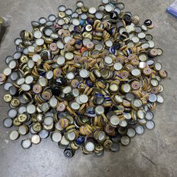 Huge Bulk Beer Bottle Caps Lot – 11 One Gallon Bags, Crafts DIY Decor
