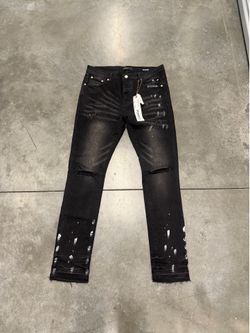 Purple Jeans Black
