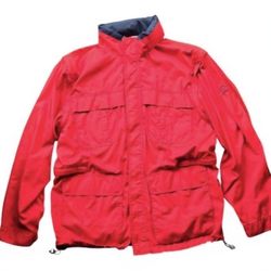 Paul & Shark Yachting Red Waterproof Jacket Men’s L EUC