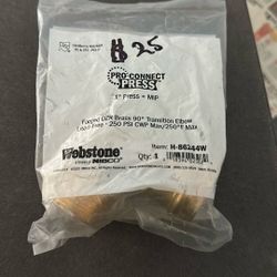 1” Press X MIP