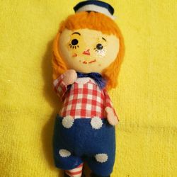 Vintage Raggedy Andy Christmas Ornaments

