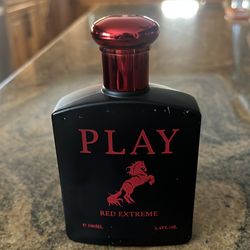 Play red extreme no box 100ml 3.4 oz cologne
