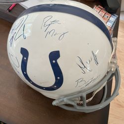 Indianapolis Colts Signed Helmet