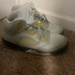 Green Jordan 5,s
