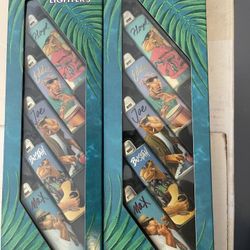 Collectors Item Camel Club Lighters (5)