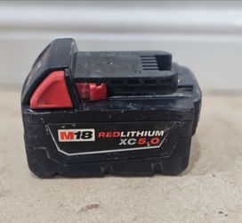 M18 battery 5.0