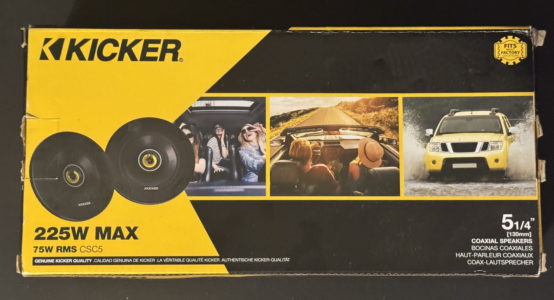 KICKER CSC5 (Pair) - Brand New