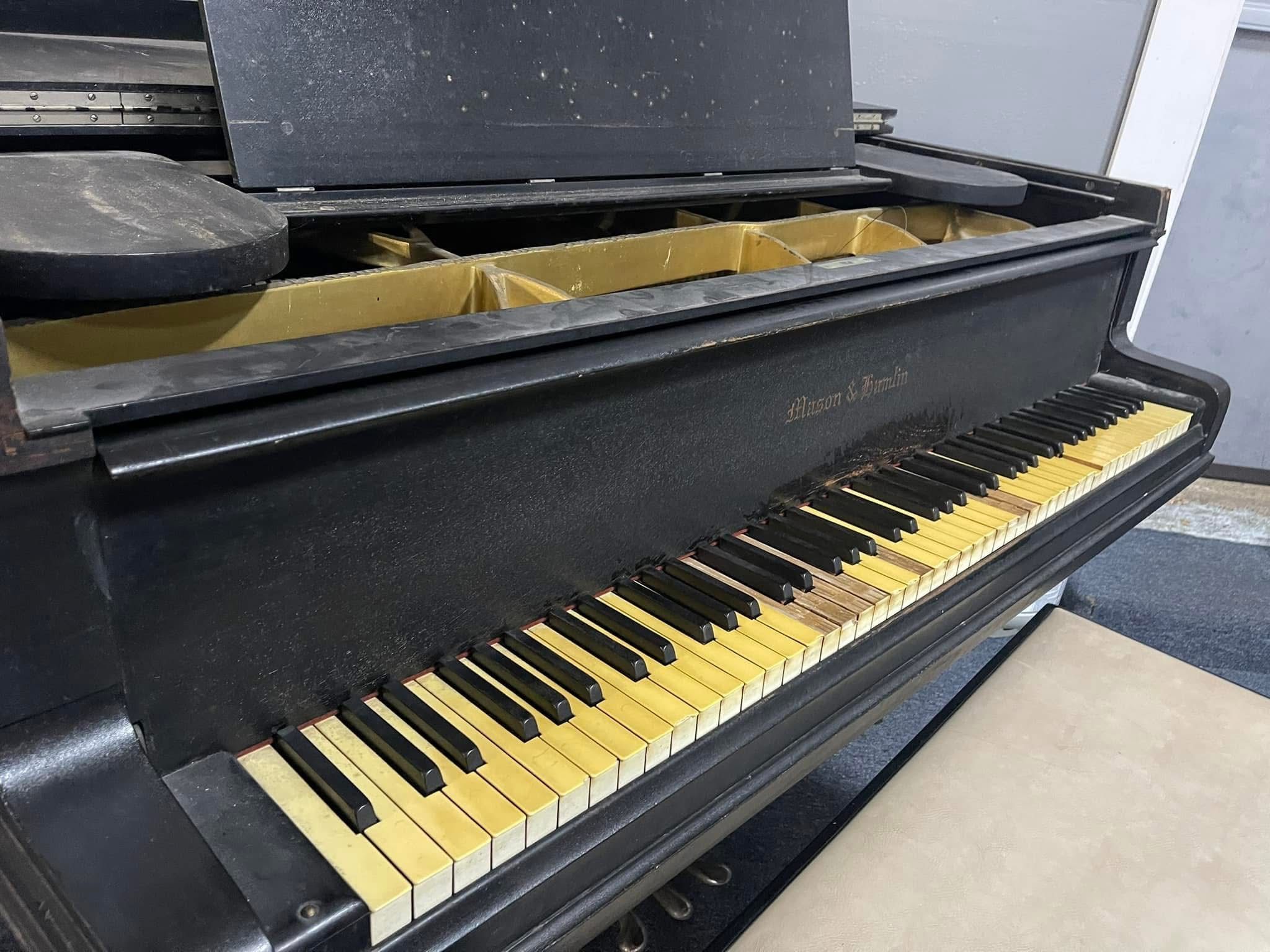 Used Black Piano