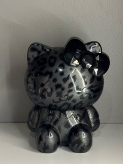 Leopard HELLO KITTY Bow Sanrio Makeup Brush holder 2012 Sephora Limited Edition