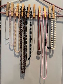 Lot of 50 Vintage Unique Necklaces