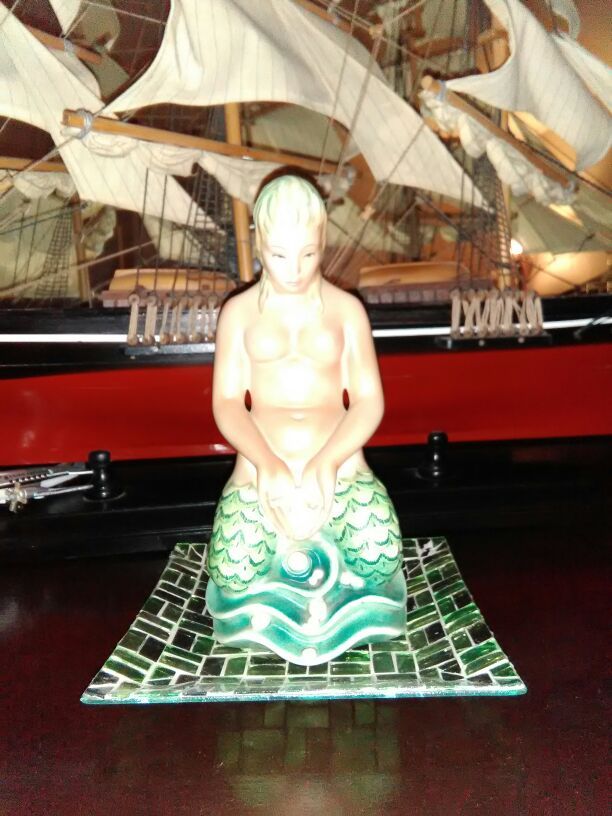 Ceramic mermaid