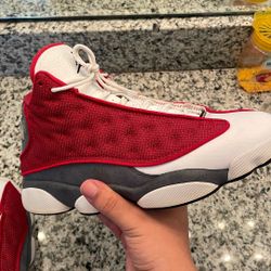 Jordan 13’s Red Grey Flint