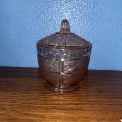  vintage Pink Depression glass