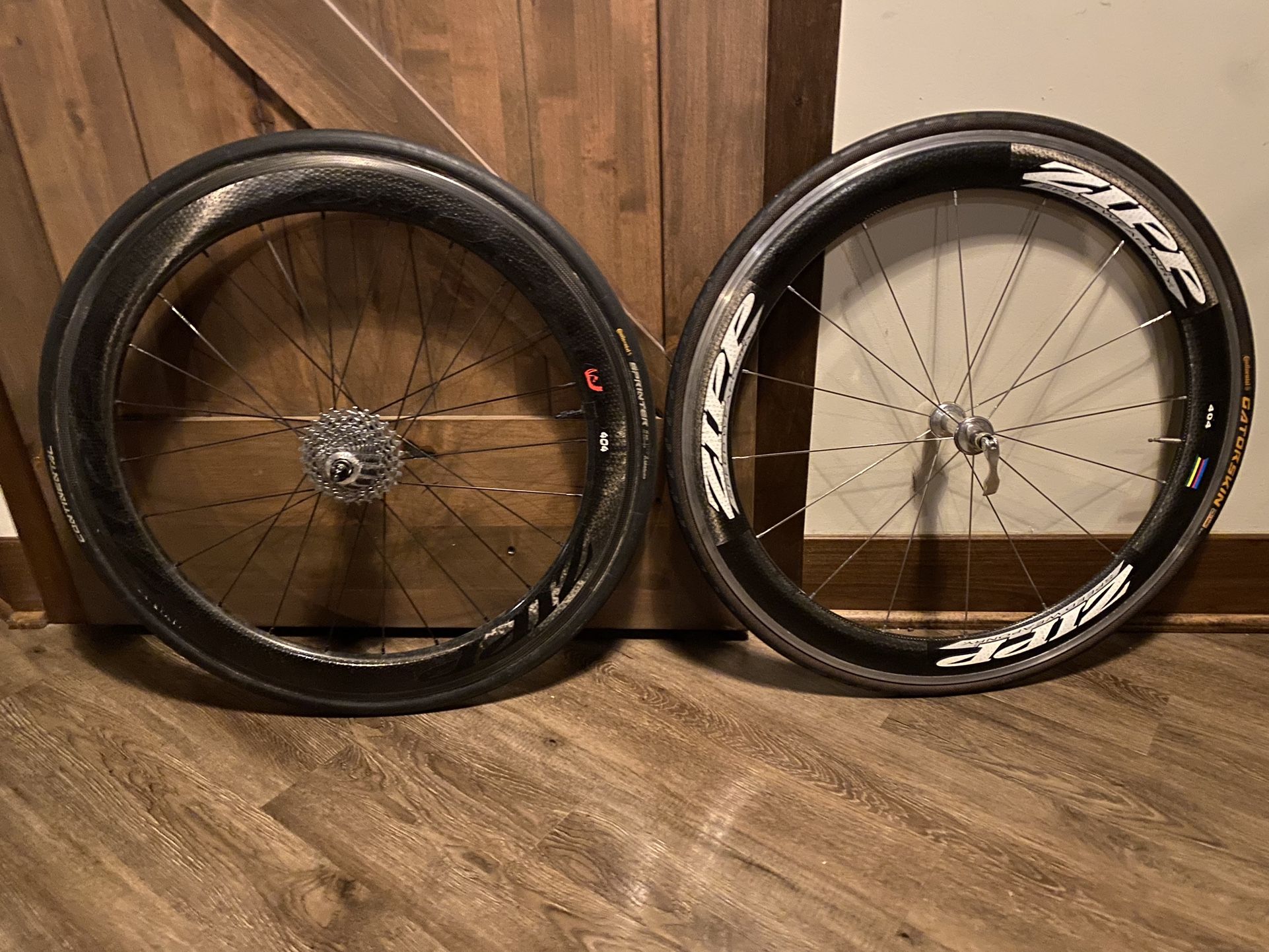 Carbon Zipp Wheels