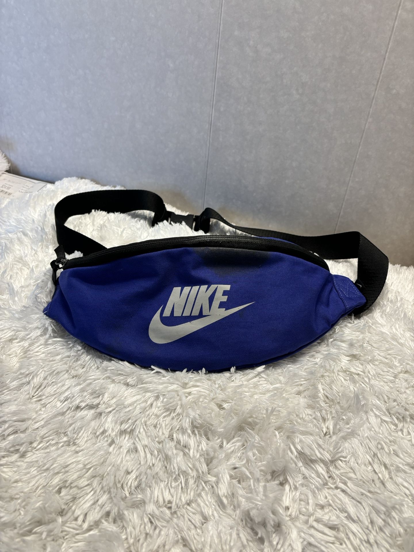 Bag Nike Waist Pouch Sacoche Blue Sports Casual Bag Original
