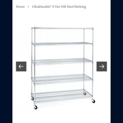 Seville Classics Shelving Unit 4000lb Carrying Capacity 