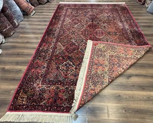 Large Vintage Karastan Multicolor Panel Kirman Rug #717 — 8.8 x 12 — W - $1,500 (larkspur
