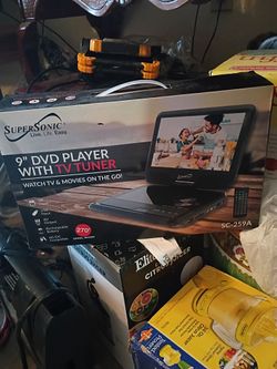 "Supersonic " TV & DVD! Player