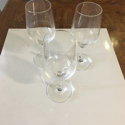 Small Wine Glasses Free With The Purchase Of The Larger Wine Glasses 