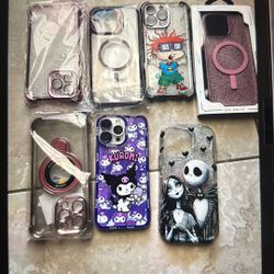 7 Protectores,   iPhone Pro Max 15
