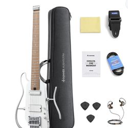 Donner Hush X Pro electric travel guitar
