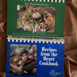 Vintage Pampered Chef Cookbooks 