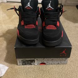 Jordan Retro 4s Red Thunder 