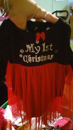 My 1st Christmas dress 3-6