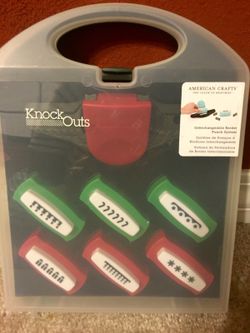 Knock outs Boarder punch value kit