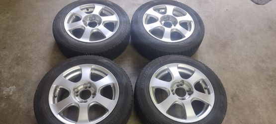 Universal 4 Lug With Winter Tires