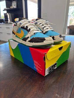 Nike SB Dunk Low Ben & Jerry’s Chunky Dunky – Size 12 – Heavily Used / Damaged