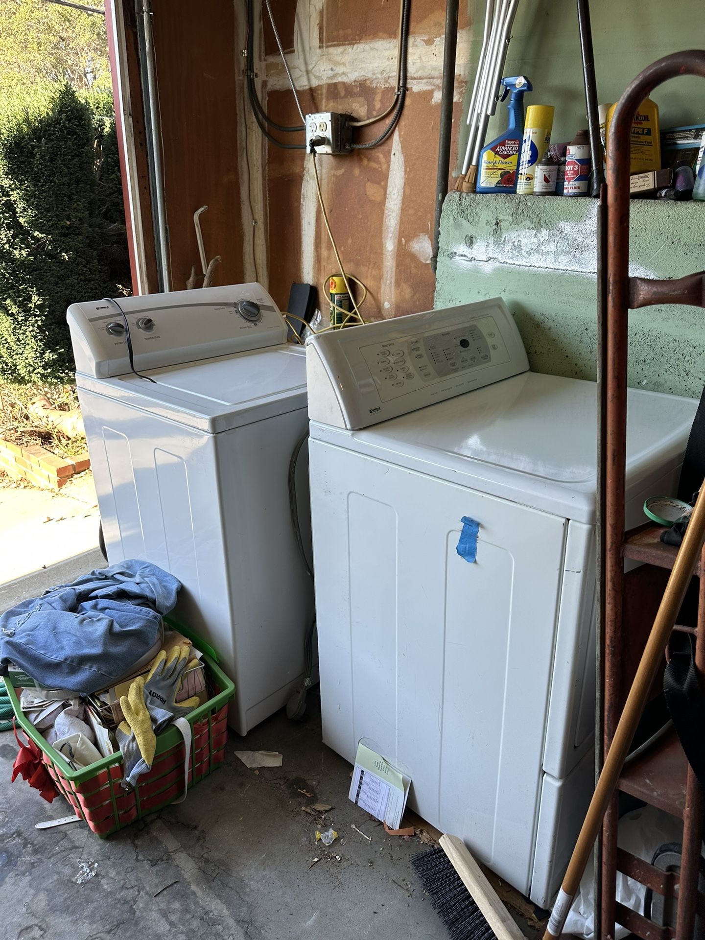 Washer and Dryer