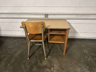 Vintage School Desk