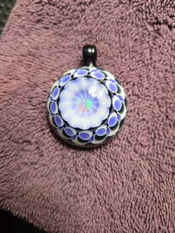 Purple Opal Pendant 