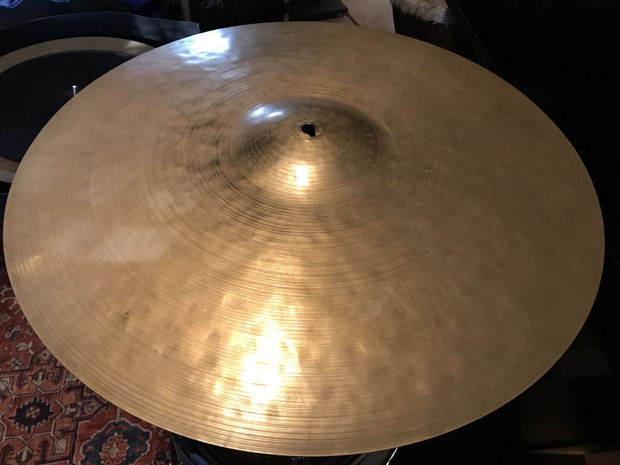 Rare Vintage K Zildjian Istanbul 20” Ride - Made In Turkey