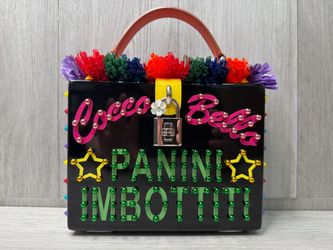 Dolce & Gabbana St. Dauphine Cocco Bella Box Top-handle Bag (170937-1)