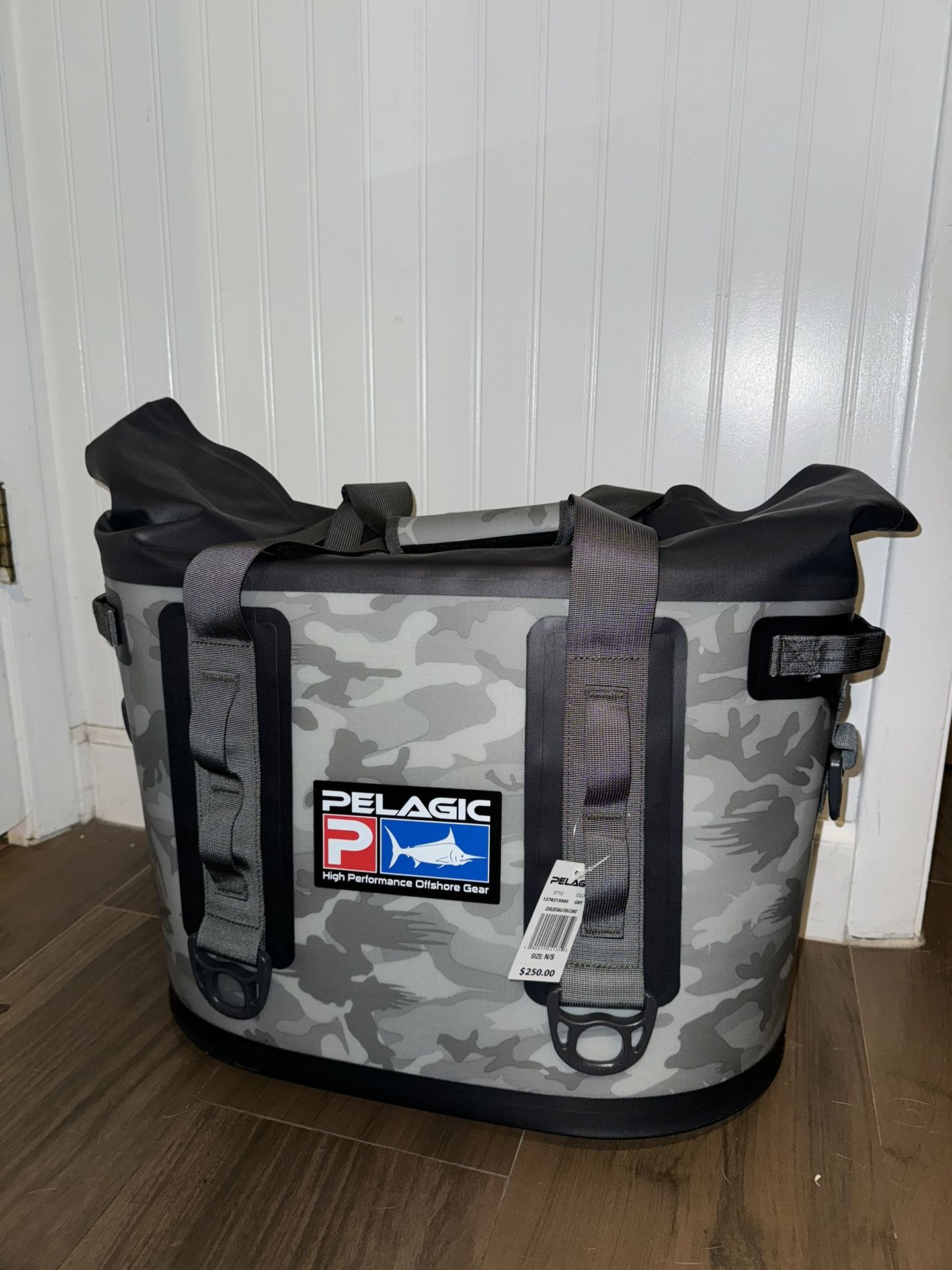 The Pelagic Fish Camo Soft Cooler