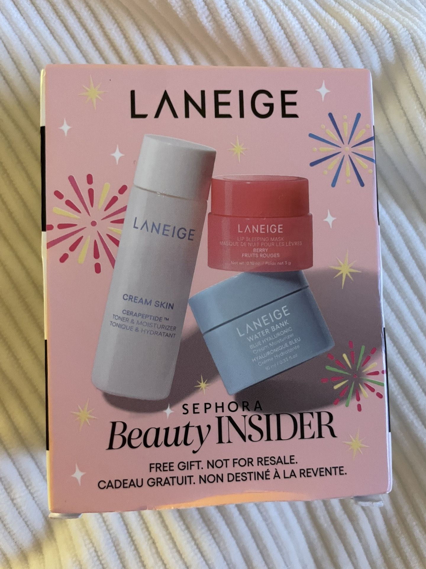 LANEIGE Cream Skin and Lip Sleeping Mask Set