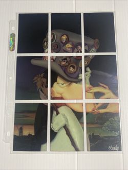 1995 Bloom County Outland Chromium completed set Bloom County Babylon Puzzle 5