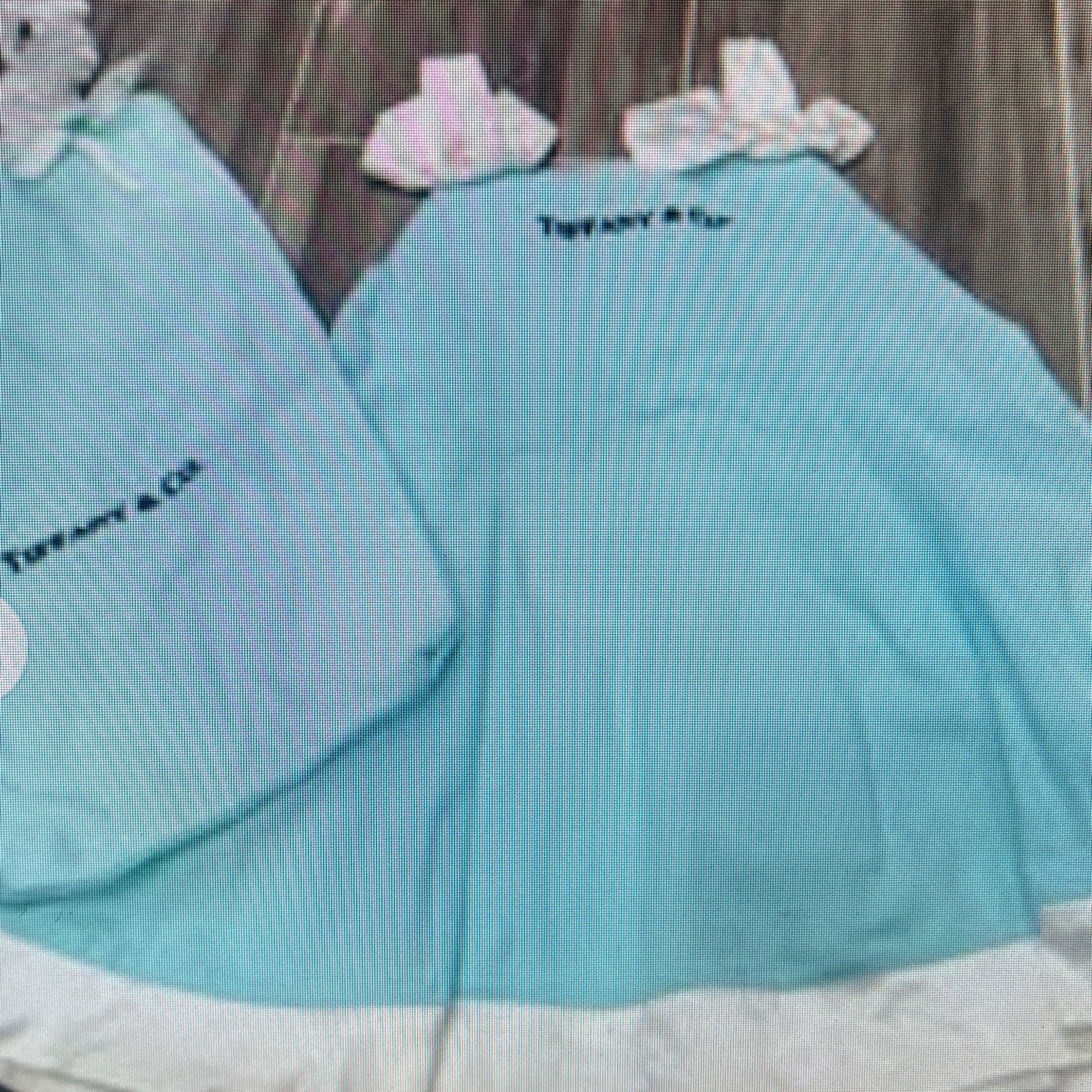 Custom Made Tiffany & Co Girls Sz 4  Twirl Dress And Bag 