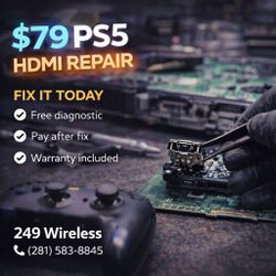 Ps5 HDMI port Fix With In Same Day 