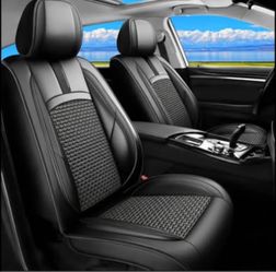 Honda Accord 2003–2026 Full Set Seat Covers – Black Faux Leather