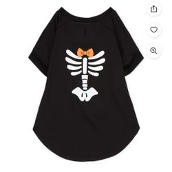 Holloween Pet Skeleton Pajamas Size 2X