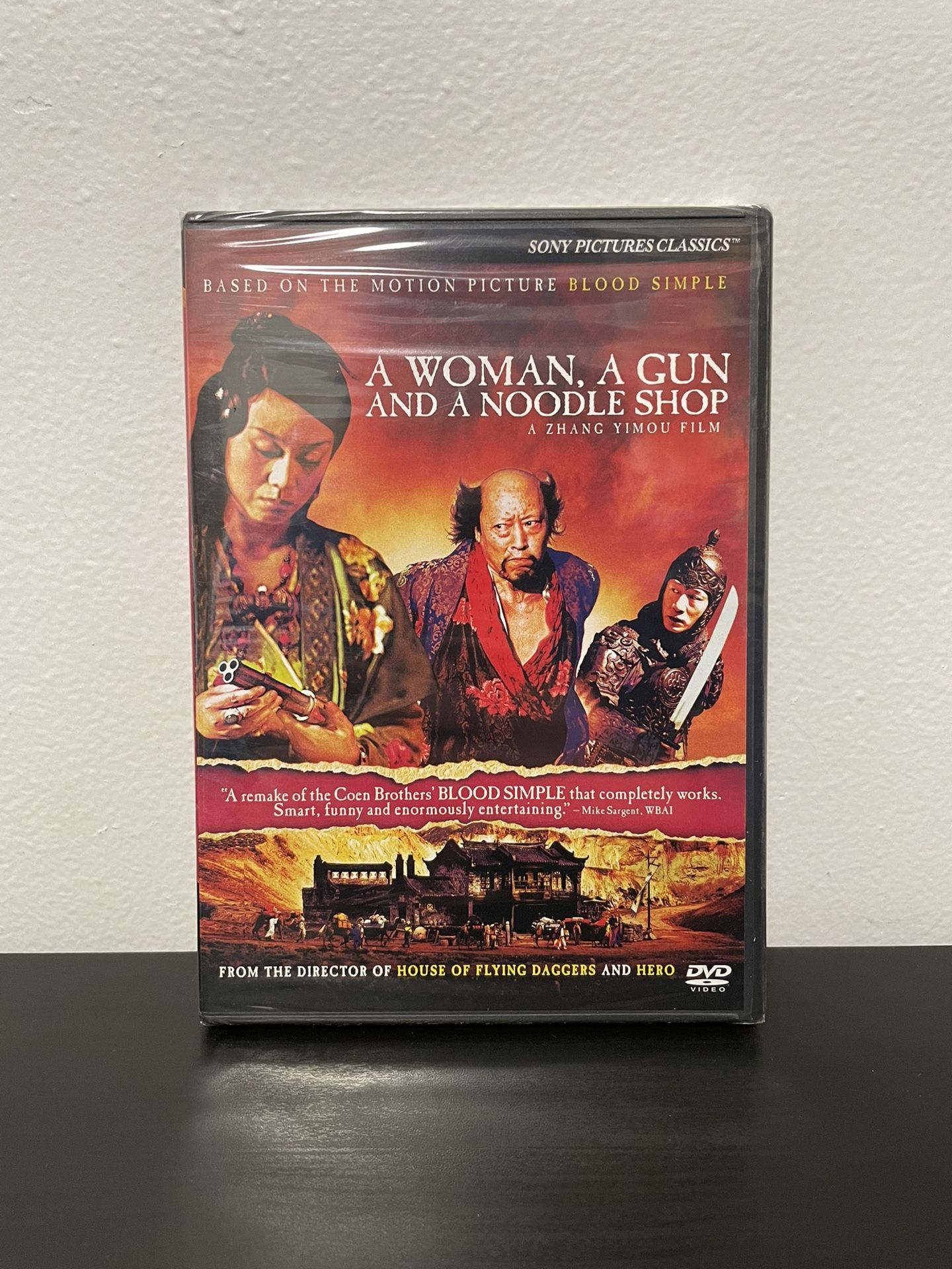 A Woman A Gun & A Noodle Shop DVD NEW SEALED Coen Brothers Remake Sony 2011