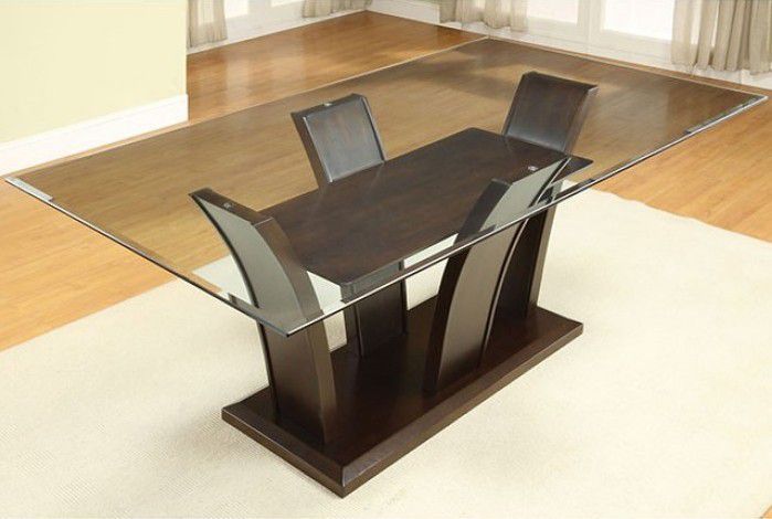 New 7 Piece Table Chairs Set 