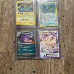 4 Special Pokémon Cards For 60$ , Take All Or Dm For Separate Cards!