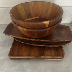 Wood Dishes 