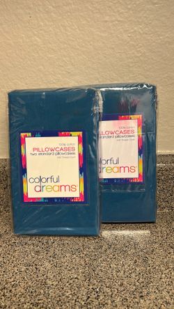 Colorful Dreams Pillow Cases x2