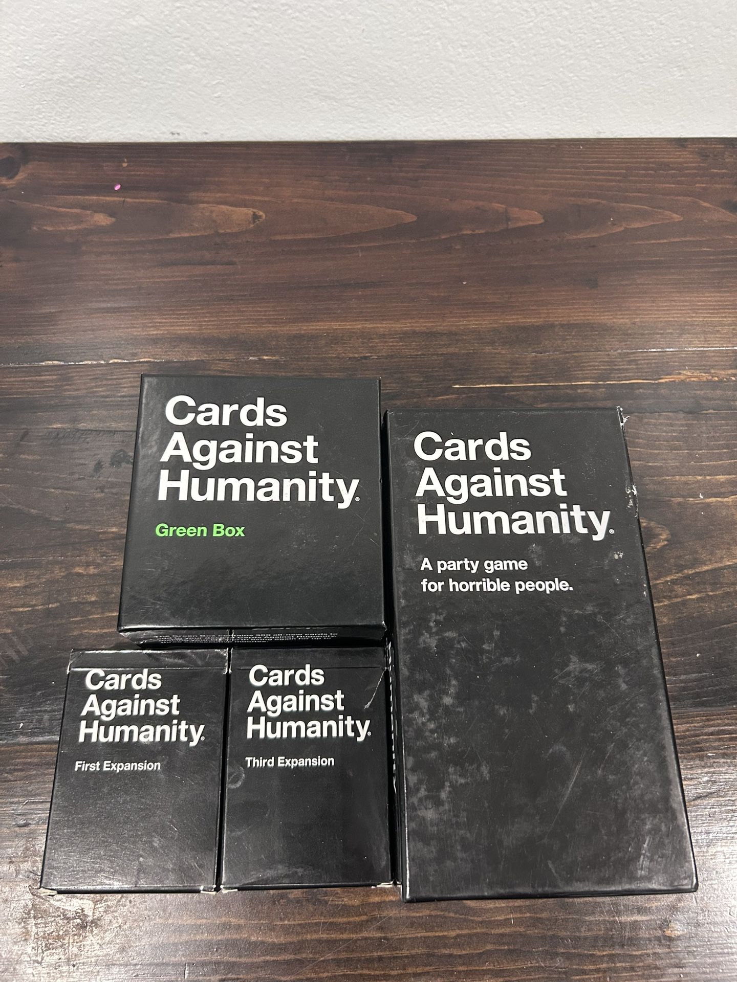 Cards Against Humanity Game And Expansion Packs